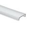 Transparante LED profiel afdekking 11,5 mm breed - 2 meter