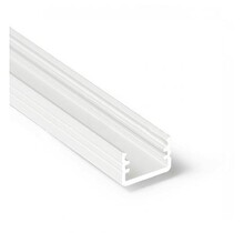 Wit LED profiel inclusief afdekking 12,2mm x 7mm - SLIM100WIT