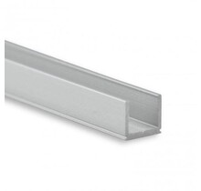 LED profiel inclusief opaal klikafdekking 7,8mm x 7mm - SLIM06ALU