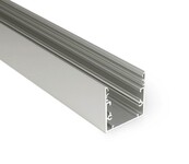 LED profiel XL inclusief afdekking 53mm x 53mm - XL53ALU