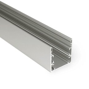 LED profiel XL inclusief afdekking 53mm x 53mm - XL53ALU