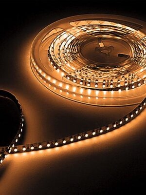 Complete draadloze LED strip set extra warm wit 2700K 12W 1260LM 60LED p/m 12VDC - 10 meter