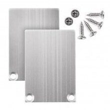 2 x LED profiel eindkappen inclusief schroeven - XL04.C3 - ALU