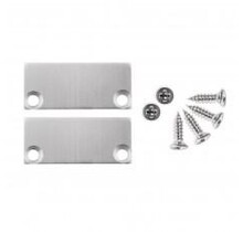 2 x LED profiel eindkappen inclusief schroeven - XL04.C1 - ALU