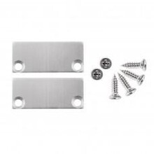 2 x LED profiel eindkappen inclusief schroeven - XL04.C1 - ALU