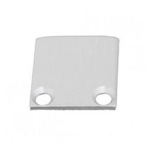 2 x LED profiel eindkapjes inclusief schroeven 01ALU Spica