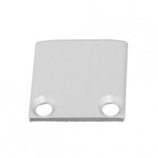 2 x LED profiel eindkapjes inclusief schroeven 01ALU Spica