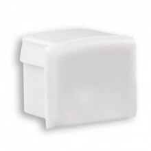 Eindkap zonder kabeldoorvoer - 02WIT