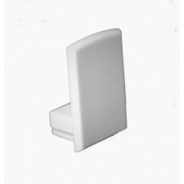 Eindkap voor LED Strip profielen zonder kabeldoorvoer - 15.1ALU