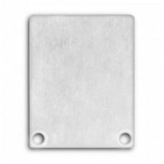 2 x LED profiel eindkapjes inclusief schroeven XL05.C3 - ALU