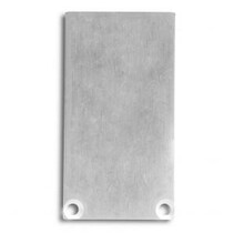2 x LED profiel eindkapjes inclusief schroeven XL07.C3 - ALU