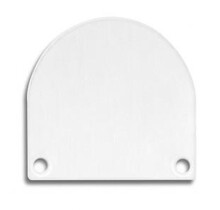 2 x LED profiel eindkappen inclusief schroeven - XL04.C4Wit