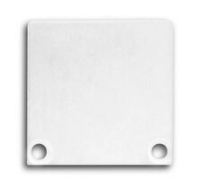 2 x LED profiel eindkapjes inclusief schroeven XL06.C1Wit