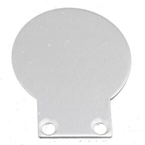 2 x LED profiel eindkapjes inclusief schroeven PL9 Spica