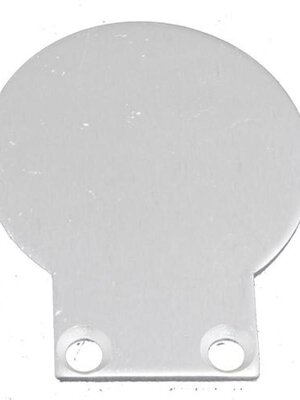 2 x LED profiel eindkapjes inclusief schroeven PL9 Spica