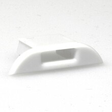 17alu eindkap met kabeldoorvoer