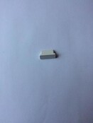 Eindkap zonder kabeldoorvoer - 09WIT