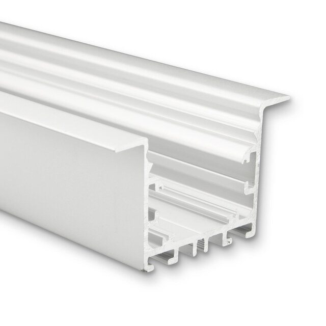 Aluminium LED profiel met afdekking 2 meter 62mm x 36mm - PN20