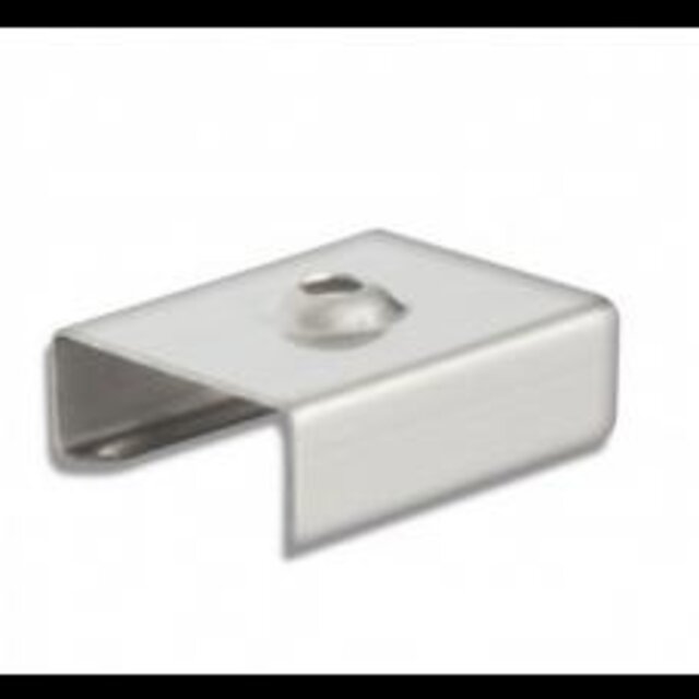 Montage klem voor LED profielen 02ZWART