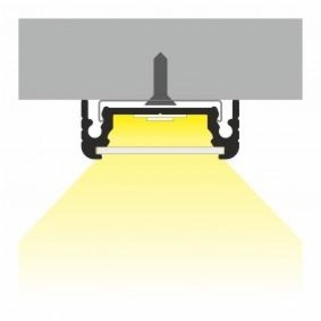 Montageklem voor LED profiel 09WIT