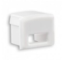 Eindkap voor LED profiel met kabeldoorvoer - SLIM200WIT