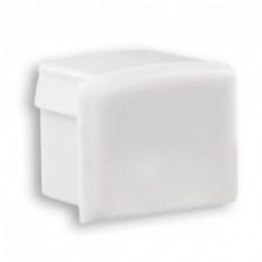 Eindkap voor LED profiel zonder kabeldoorvoer - SLIM200WIT