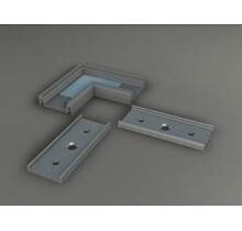 90 graden hoek LED profiel - 09ALU