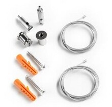Ophangsysteem voor LED profiel ALU versie - PL10ALU - ophang kabels voor LED profielen