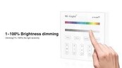RGB LED wanddimmer – Draadloos - 4 zones - Miboxer