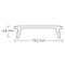 Luksus LED profielen Wit Waterdicht LED profiel 18,1mm x 19,2mm - 18.1WIT.H20