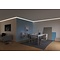 Luksus LED profielen Wit Waterdicht LED profiel 18,1mm x 19,2mm - 18.1WIT.H20