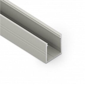 LED profiel inclusief opaal afdekking - 18,8mm x 18,6mm - 20ALU