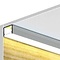 Luksus LED profielen LED profiel inclusief opaal afdekking - 18,8mm x 18,6mm - 20ALU