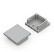 Eindkap voor LED profiel zonder kabeldoorvoer 20ALU