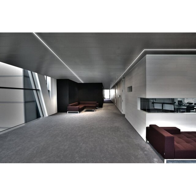 LED profiel inclusief opaal klikafdekking  40mm x 50mm - XL40ALU