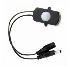 PIR bewegingssensor instelbaar voor LED - zwart 12 / 24 V