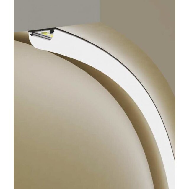 Buigbaar LED profiel – Wit 20mm x 3,3mm F12 – 4 meter