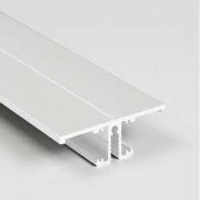 Wit updown LED wandprofiel inclusief afdekking 13,5mm x 40mm - UpDown02wit