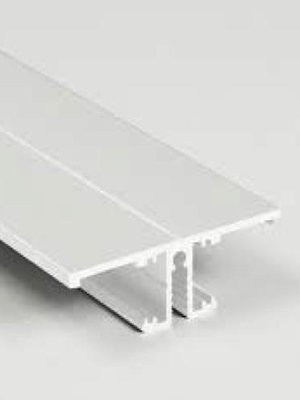 Wit updown LED wandprofiel inclusief afdekking 13,5mm x 40mm - UpDown02wit