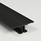 Luksus LED profielen Zwart updown LED wandprofiel inclusief afdekking 13,5mm x 40mm - UpDown02zwart