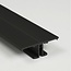 Luksus LED profielen Zwart updown LED wandprofiel inclusief klikafdekking 13,5mm x 40mm - UpDown02zwart