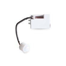 instelbare LED PIR bewegingssensor - wit - Max 100 watt - LX42