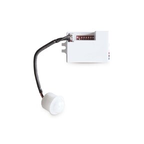 instelbare LED PIR bewegingssensor - wit - Max 100 watt - LX42