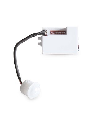 instelbare LED PIR bewegingssensor - wit - Max 100 watt - LX42