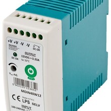 DIN Rail LED voeding 40 watt 12 volt 3,33 Ampère – IP20 - MDIN40W12