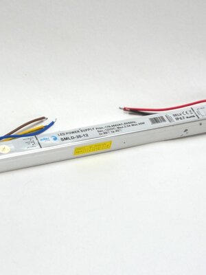 LED voeding 30W 12VDC 2,5A IP67 CV