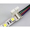 Luksus LED connectoren  RGB LED strip koppelstuk met 1-zijdig draad 10mm
