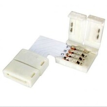 90 graden koppelstuk voor RGB LED strips 10mm