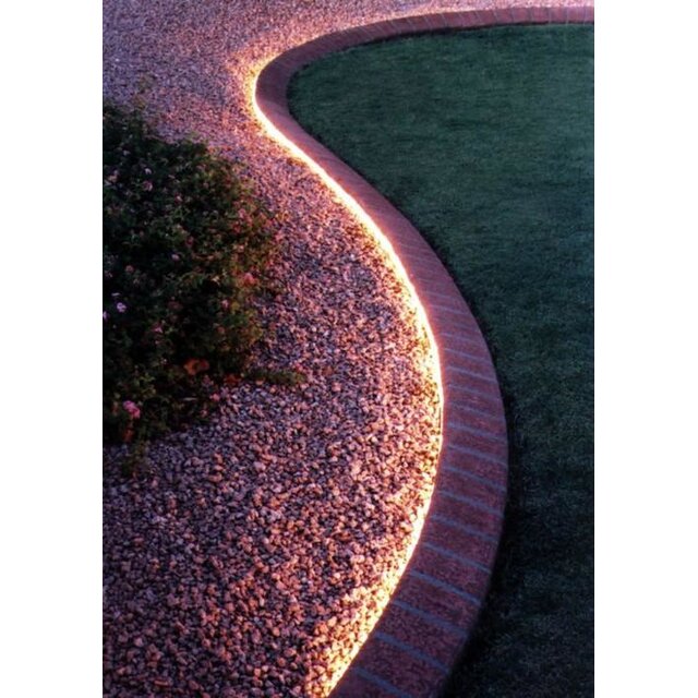 Wit Buigbaar LED profiel inclusief half ronde opaal klikafdekking 20mm x 3,3mm - F12WIT