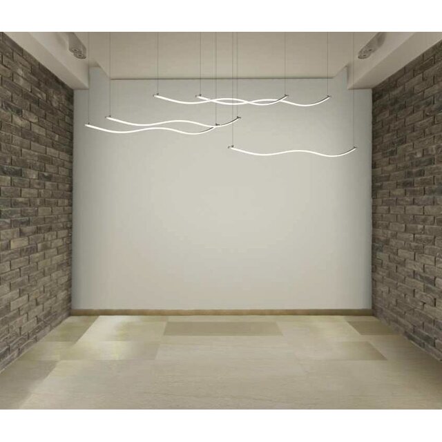 Wit Buigbaar LED profiel inclusief half ronde opaal klikafdekking 20mm x 3,3mm - F12WIT